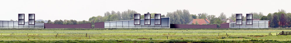 panorama Broek met natuur- en waterlandgoed Trijntje Wiel